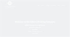 Desktop Screenshot of gillettebrewing.com